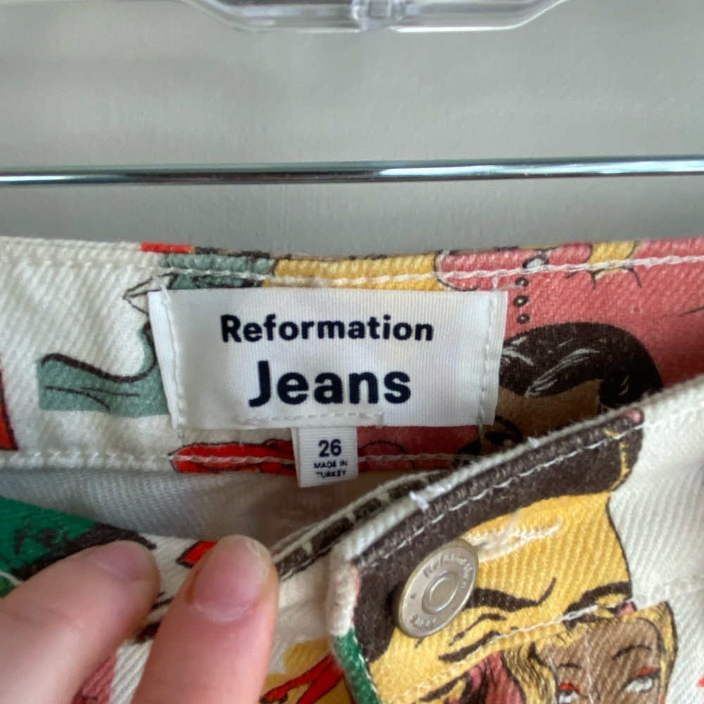 REFORMATION Comic Jeans - Picture 3 of 3